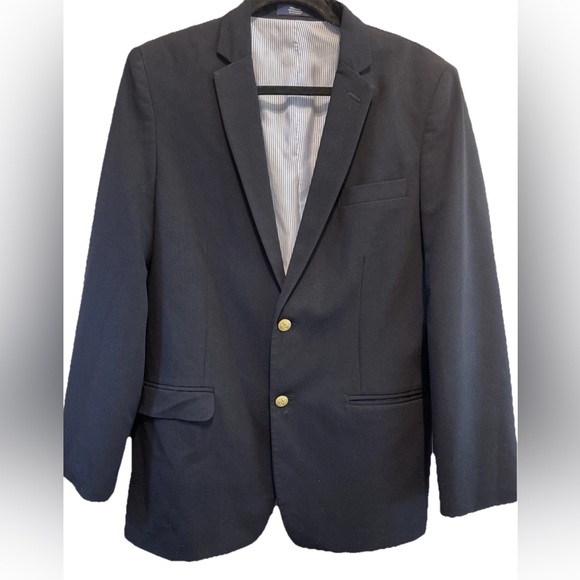 Izod Navy Boy’s Sports Coat/Blazer with Gold Buttons - Picture 1 of 6